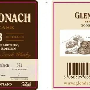 Glendronach 12 Years Old 2003 Single Cask Nr.571