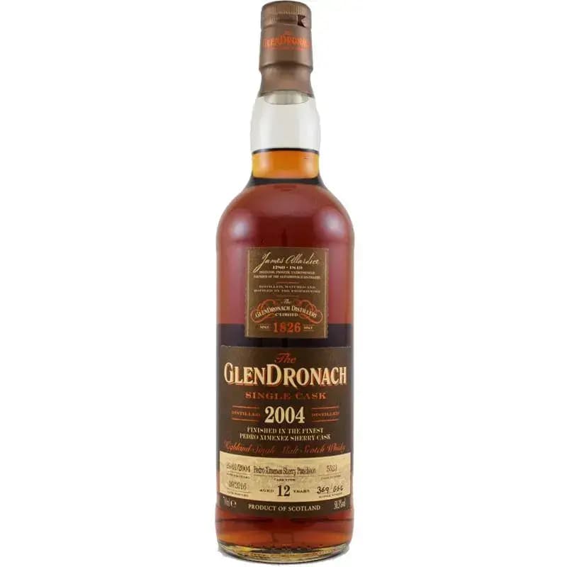 Glendronach 12 Years Old 2004 Single Cask - Batch 14 Nr.5523
