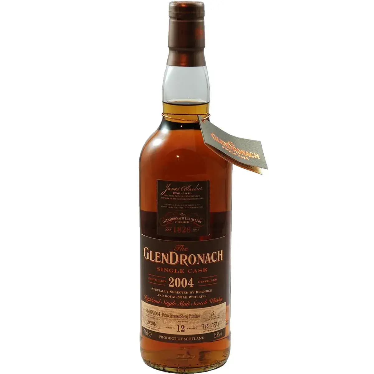 Glendronach 12 Years Old 2004 Single Cask Nr.27