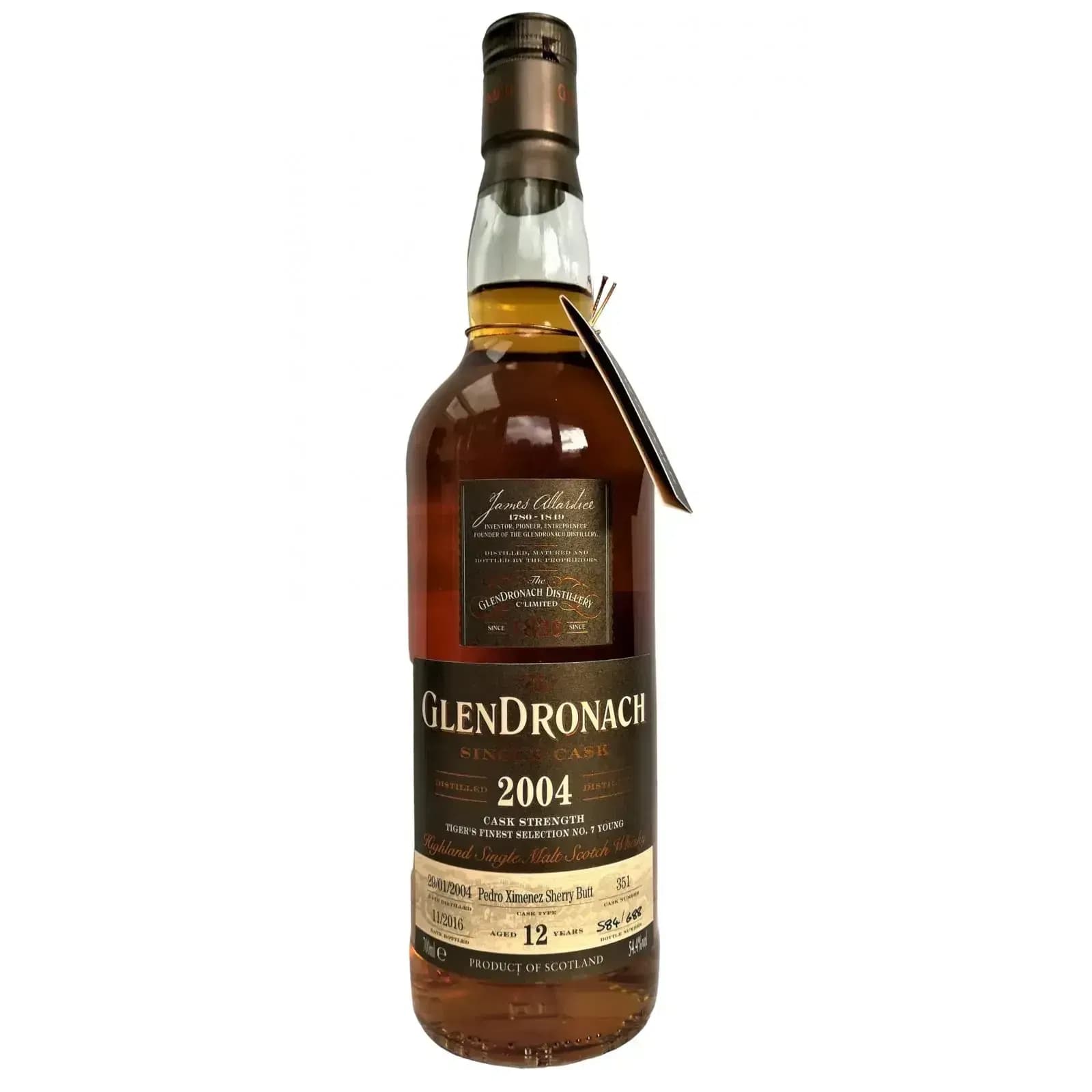 Glendronach 12 Years Old 2004 Single Cask Nr.351