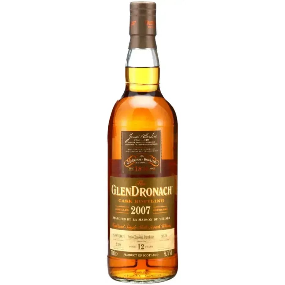 Glendronach 12 Years Old 2007 Cask Bottling Nr.3624