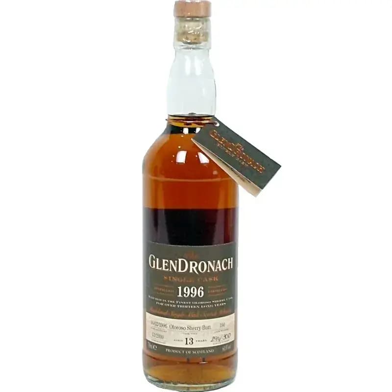Glendronach 13 Years Old 1996 Single Cask Nr.190