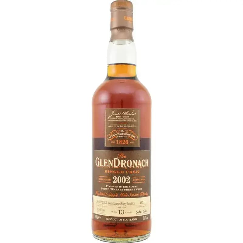 Glendronach 13 Years Old 2002 Single Cask - Batch 13 Nr.4651