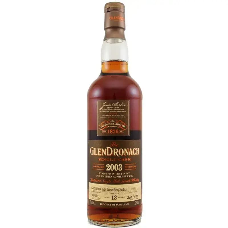 Glendronach 13 Years Old 2003 Single Cask - Batch 14 Nr.4034