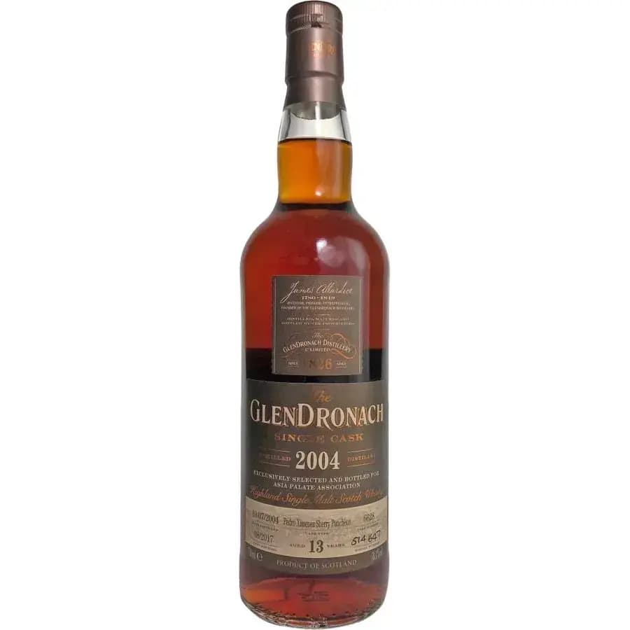 Glendronach 13 Years Old 2004 Single Cask Nr.6628