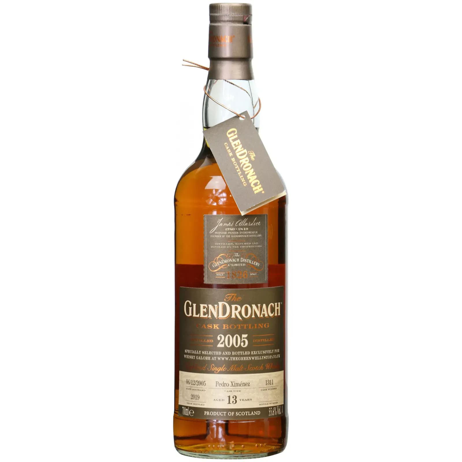 Glendronach 13 Years Old 2005 Cask Bottling Nr.1311