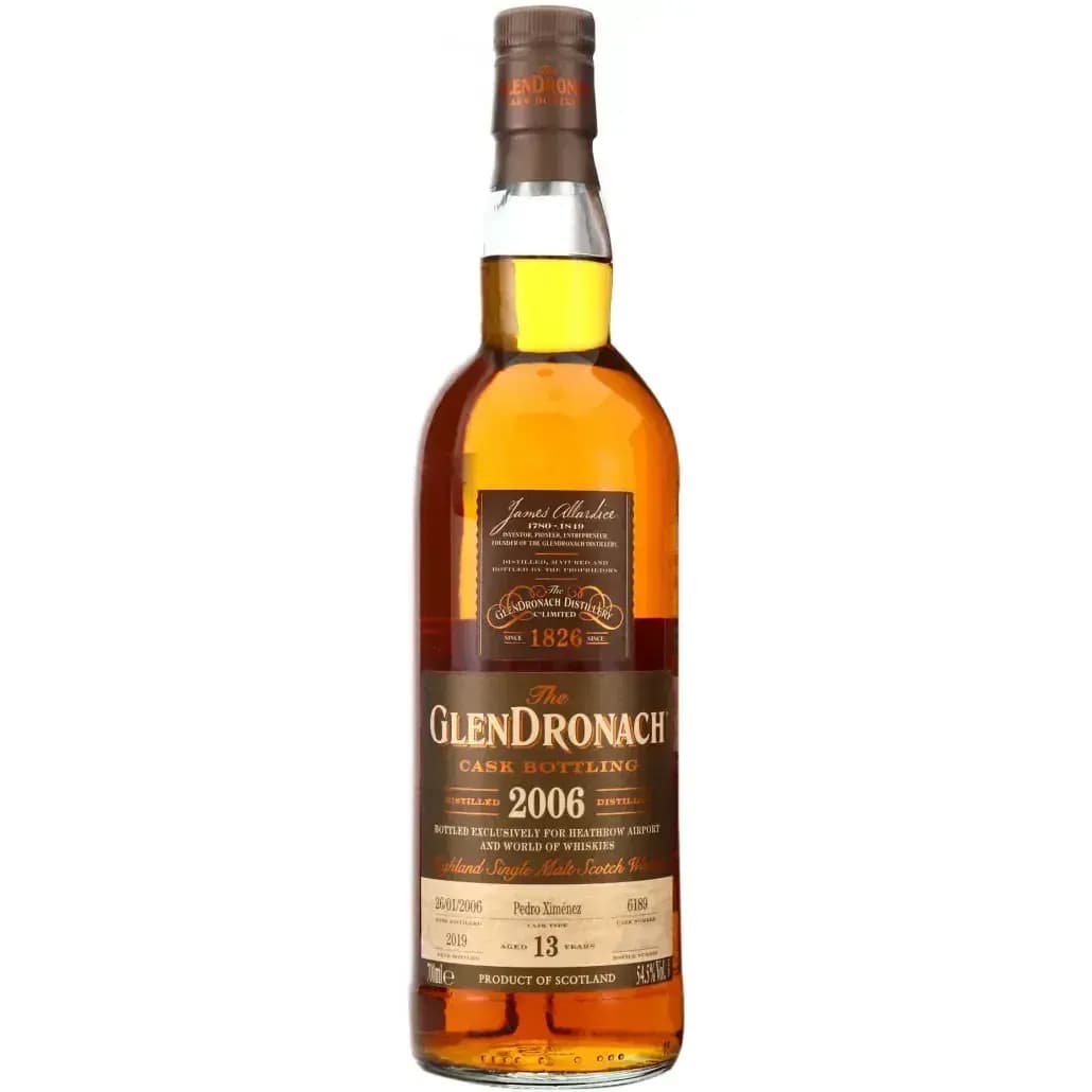 Glendronach 13 Years Old 2006 Cask Bottling Nr.6189
