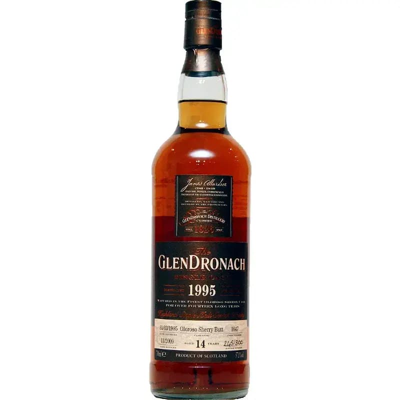 Glendronach 14 Years Old 1995 Single Cask Nr.1647