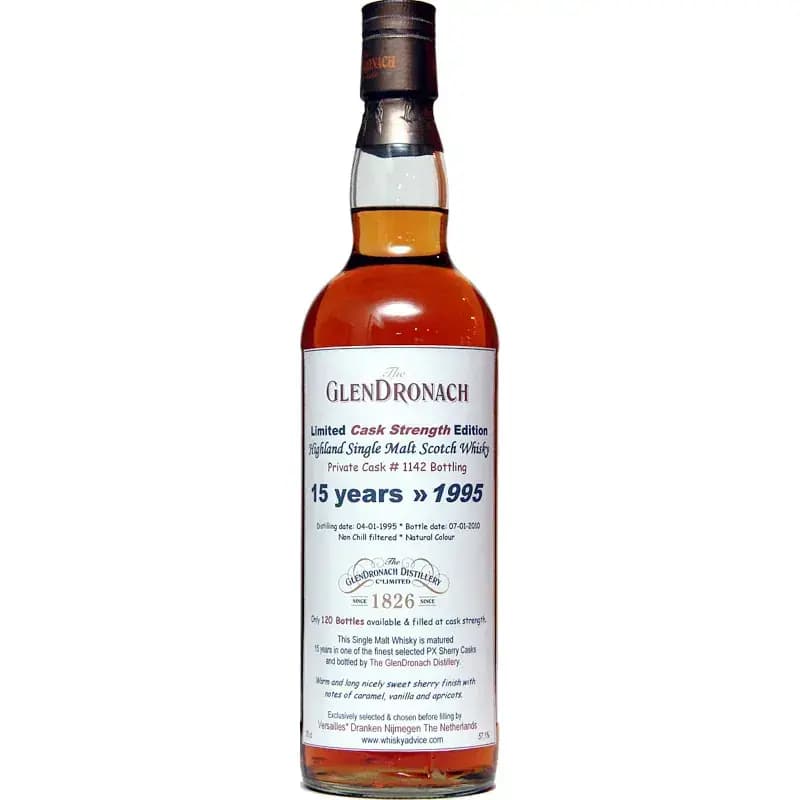 Glendronach 15 Years Old 1995 Cask Nr.1142