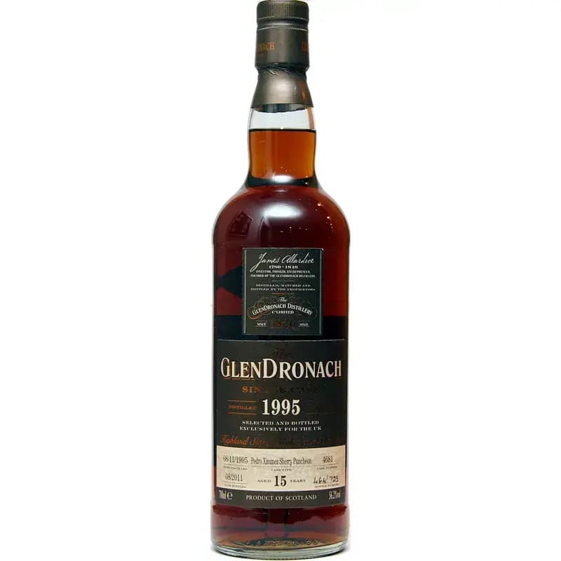 Glendronach 15 Years Old 1995 Single Cask Nr.4681