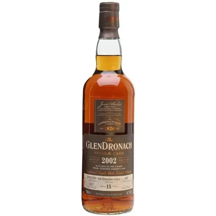 Glendronach 15 Years Old 2002 Single Cask - Batch 16 Nr.4648