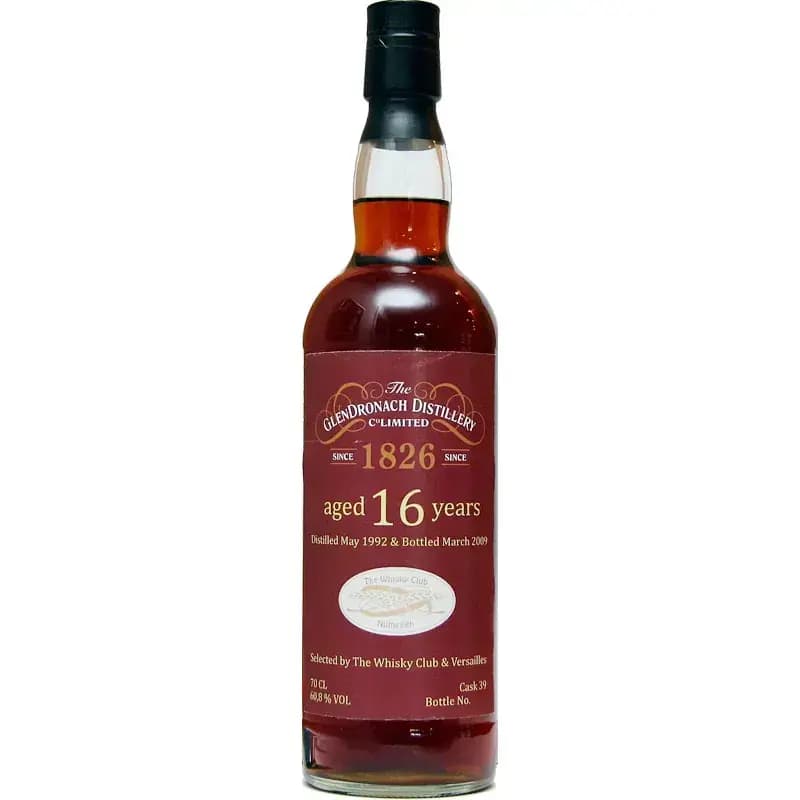 Glendronach 16 Years Old 1992 Cask Nr.39