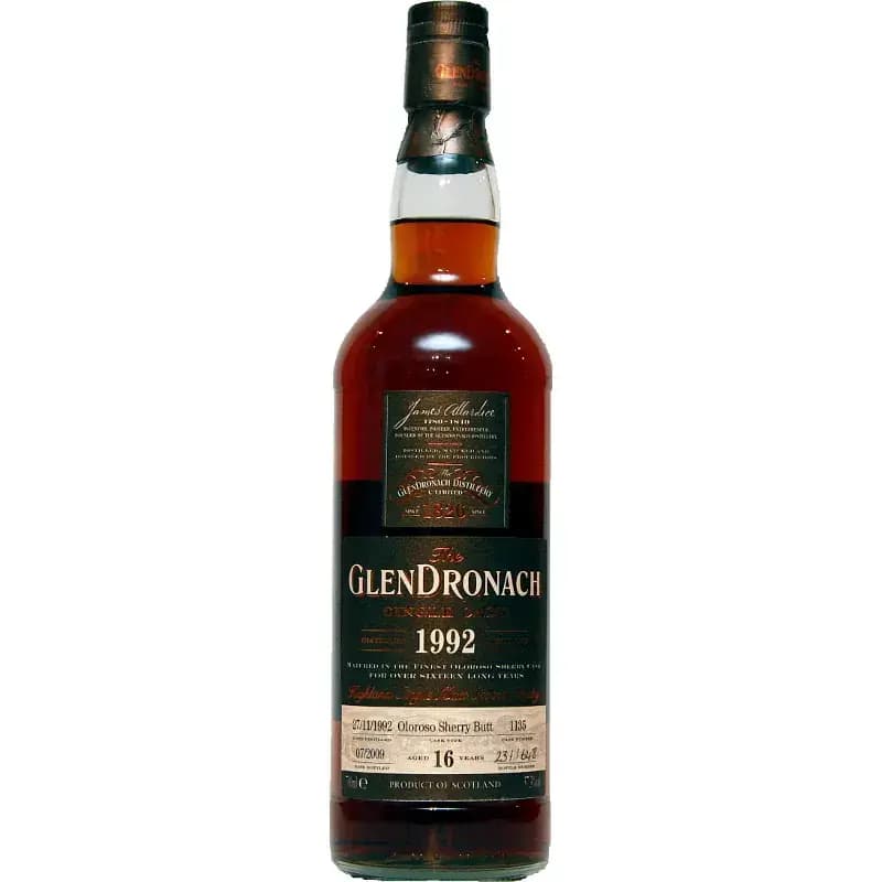 Glendronach 16 Years Old 1992 Single Cask Nr.1135