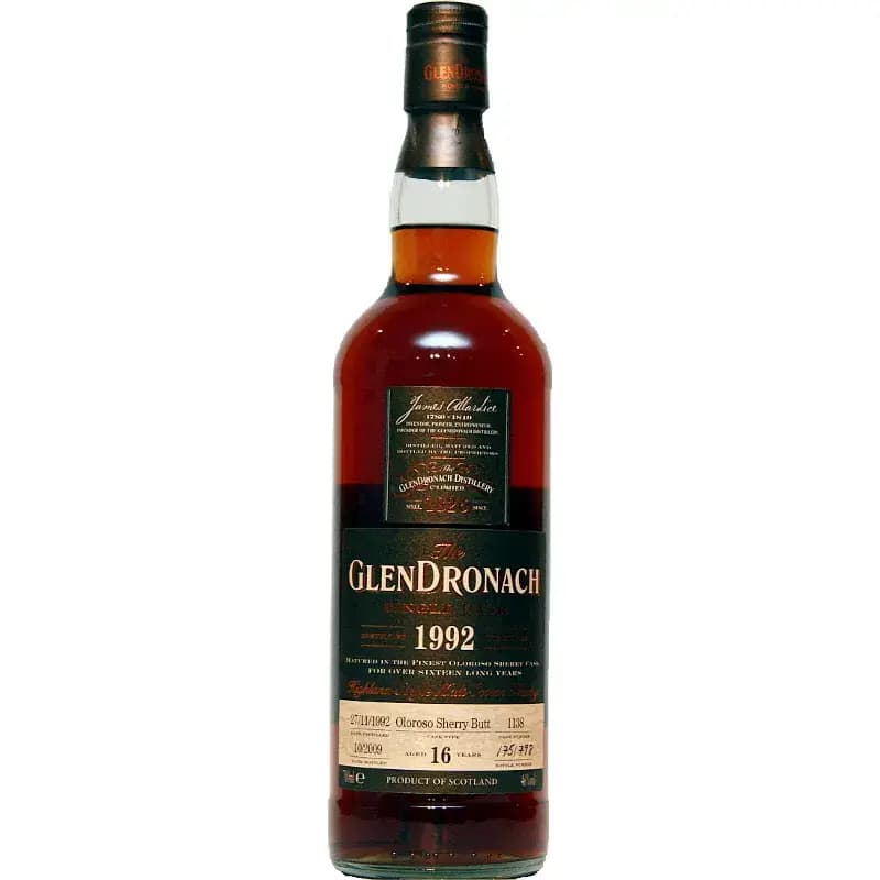 Glendronach 16 Years Old 1992 Single Cask Nr.1138