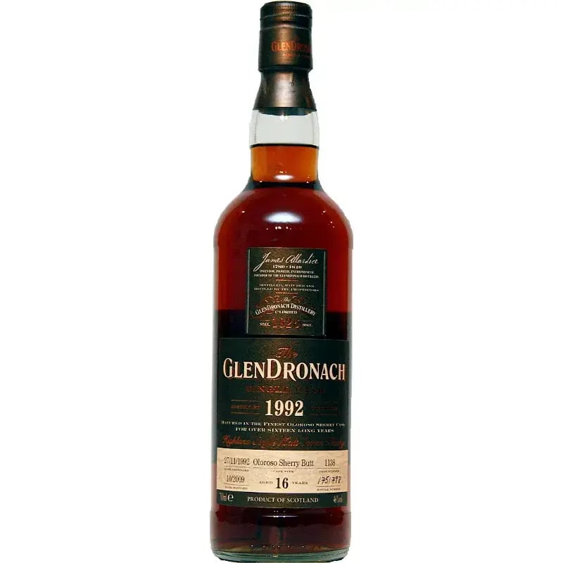 Glendronach 16 Years Old 1992 Single Cask Nr.1138