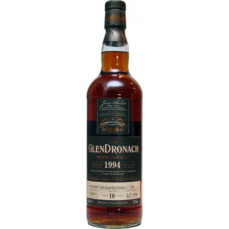 Glendronach 16 Years Old 1994 Single Cask Nr.282