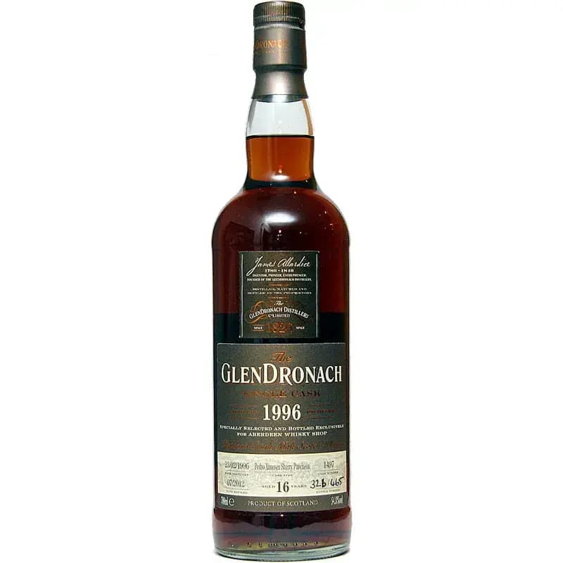 Glendronach 16 Years Old 1996 Single Cask Nr.1497