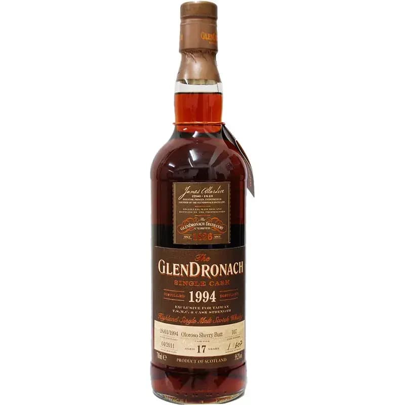 Glendronach 17 Years Old 1994 Single Cask Nr.107