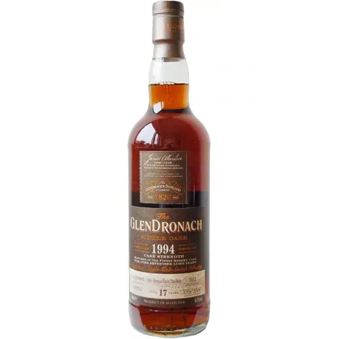 Glendronach 17 Years Old 1994 Single Cask Nr.3172