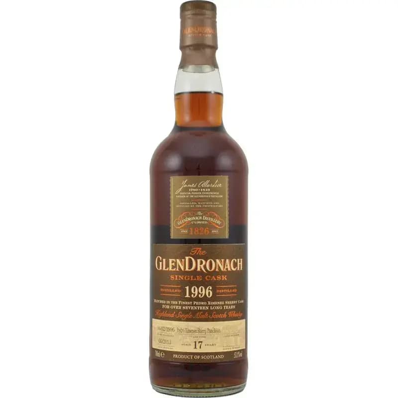 Glendronach 17 Years Old 1996 Single Cask Nr.4224