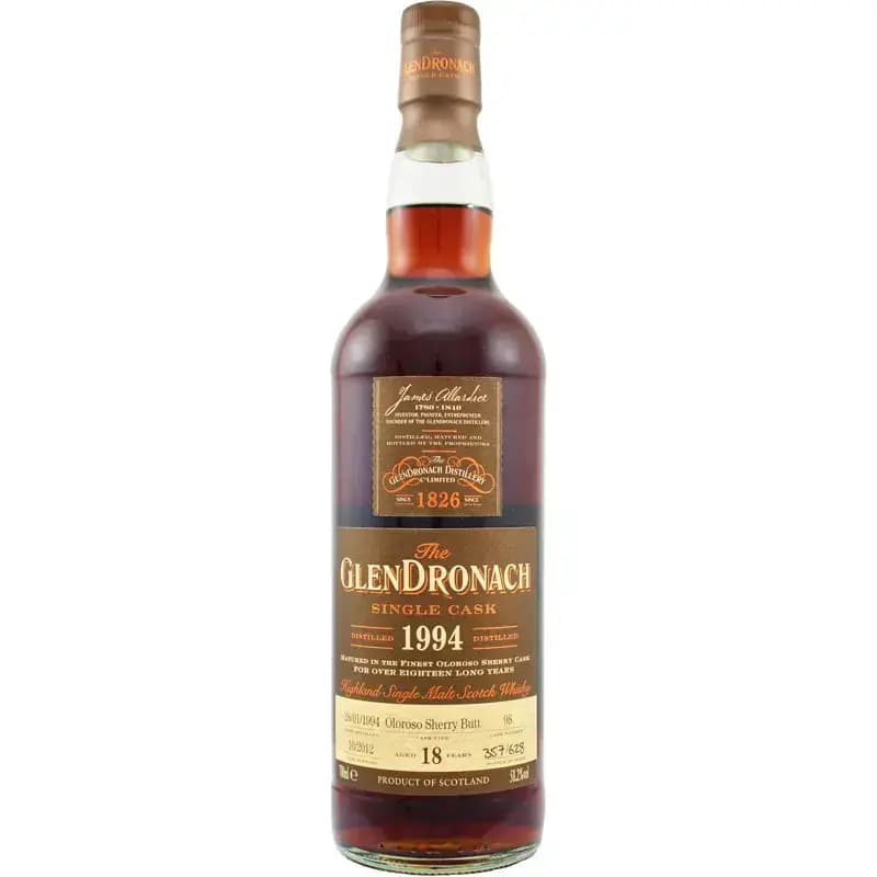 Glendronach 18 Years Old 1994 Single Cask - Batch 7 Nr.98