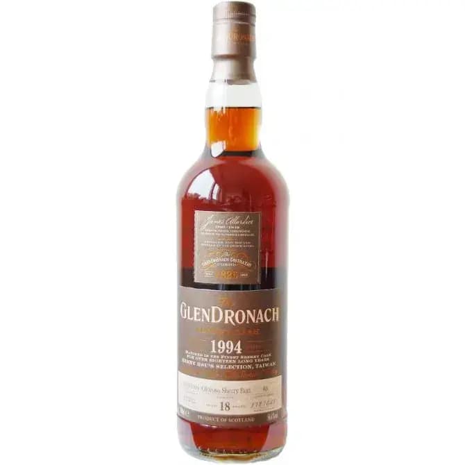 Glendronach 18 Years Old 1994 Single Cask Nr.68