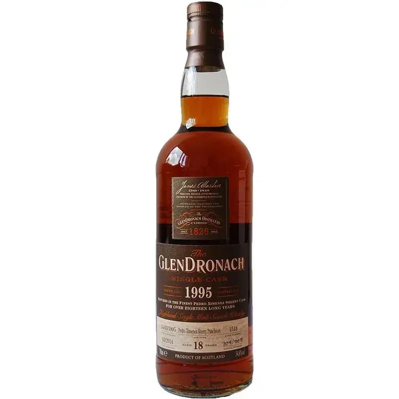 Glendronach 18 Years Old 1995 Single Cask Nr.1518
