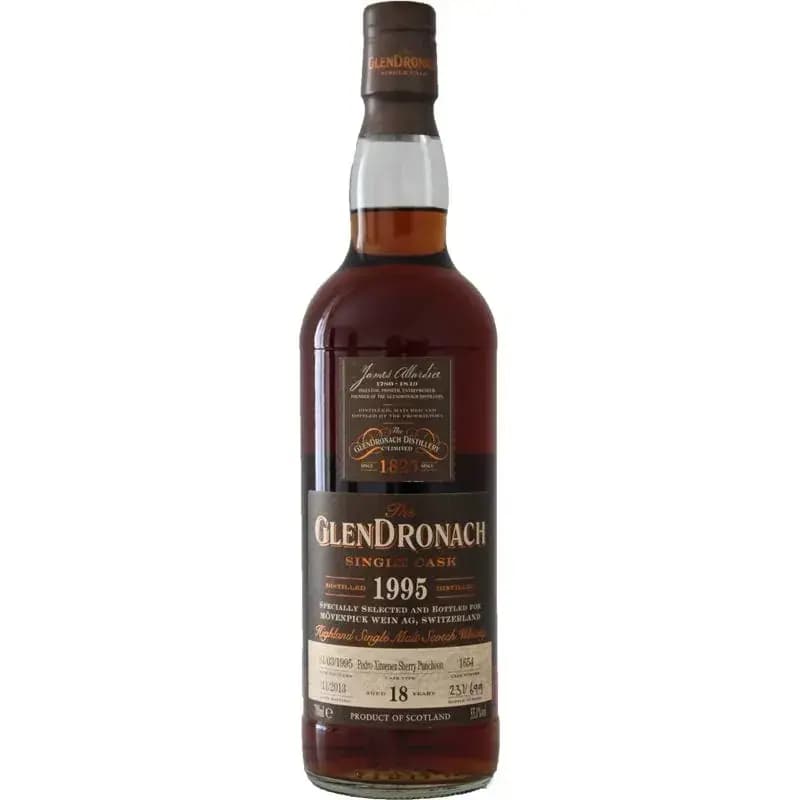 Glendronach 18 Years Old 1995 Single Cask Nr.1654
