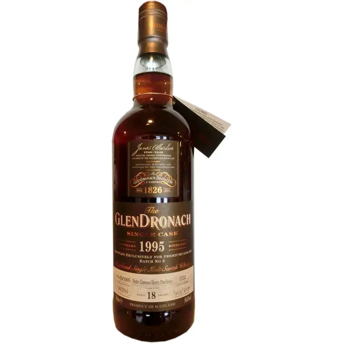 Glendronach 18 Years Old 1995 Single Cask Nr.1732