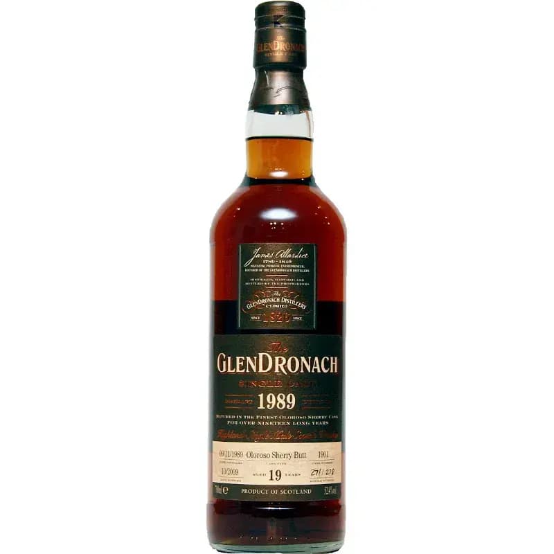 Glendronach 19 Years Old 1989 Single Cask Nr.1901