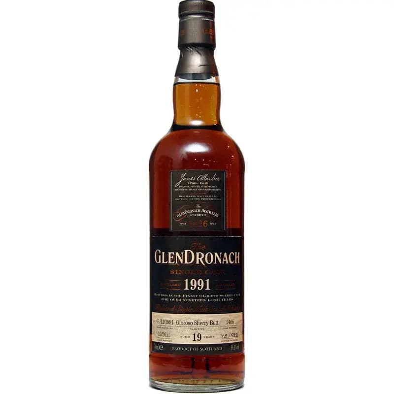 Glendronach 19 Years Old 1991 Single Cask - Batch 5 Nr.2406