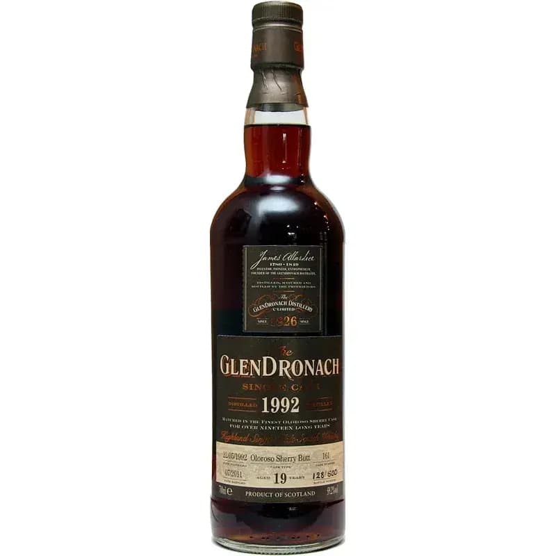 Glendronach 19 Years Old 1992 Single Cask - Batch 4 Nr.161