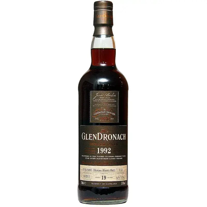 Glendronach 19 Years Old 1992 Single Cask - Batch 7 Nr.1123