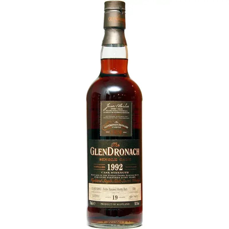Glendronach 19 Years Old 1992 Single Cask Nr.150