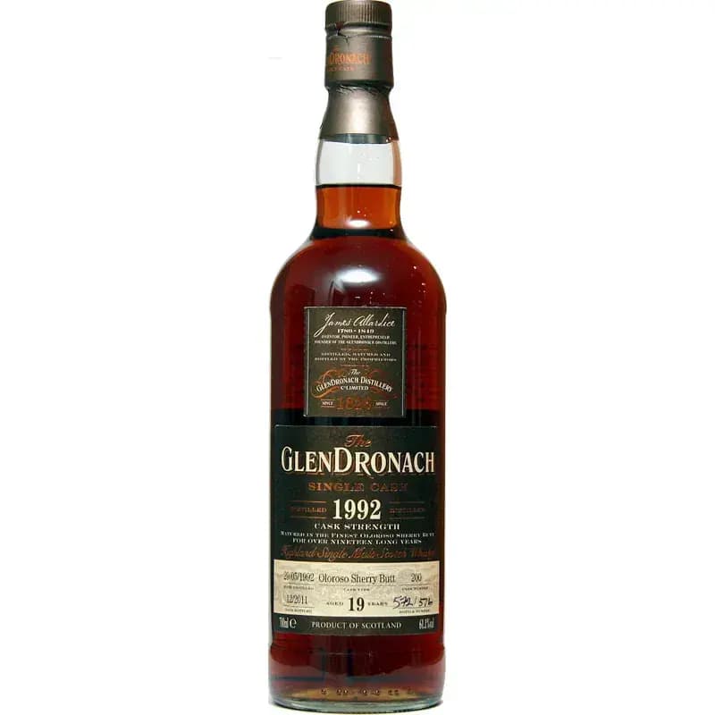 Glendronach 19 Years Old 1992 Single Cask Nr.200