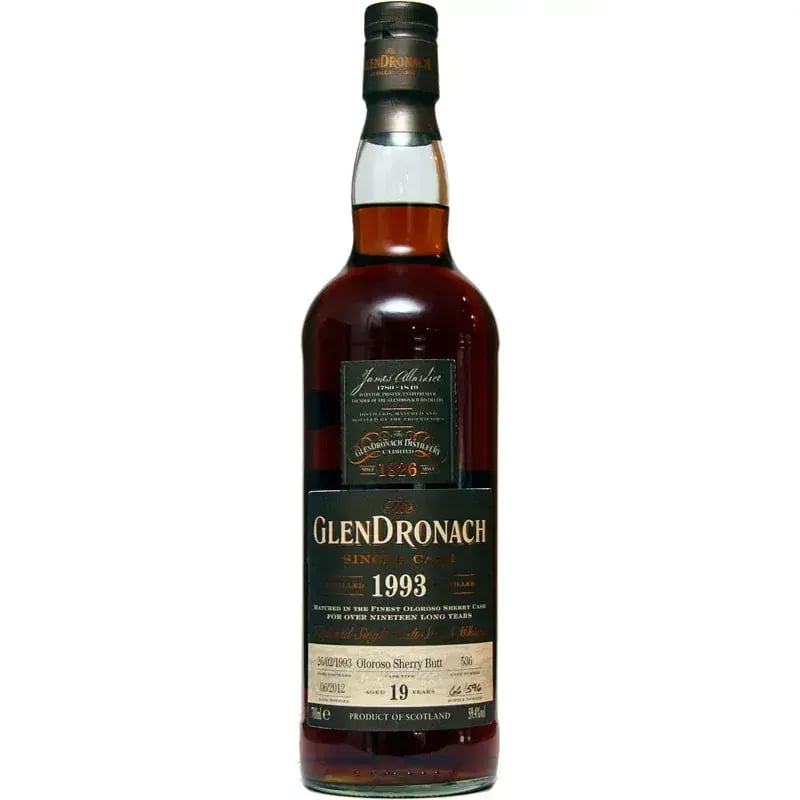 Glendronach 19 Years Old 1993 Single Cask - Batch 6 Nr.536