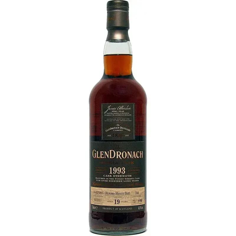 Glendronach 19 Years Old 1993 Single Cask Nr.544