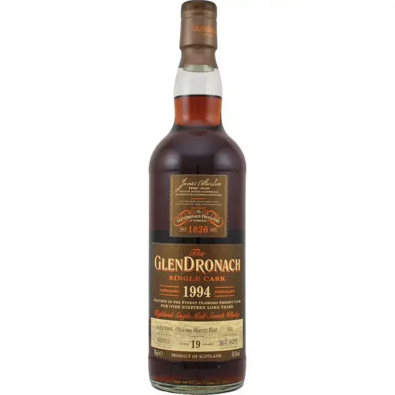 Glendronach 19 Years Old 1994 Single Cask - Batch 8 Nr.101