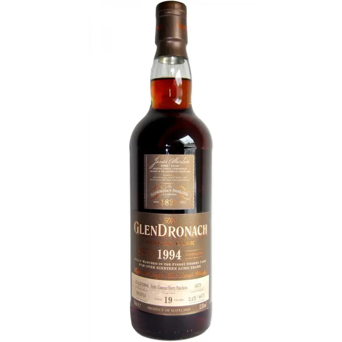 Glendronach 19 Years Old 1994 Single Cask Nr.5079