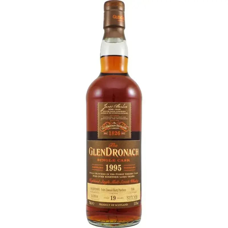 Glendronach 19 Years Old 1995 Single Cask - Batch 11 Nr.538
