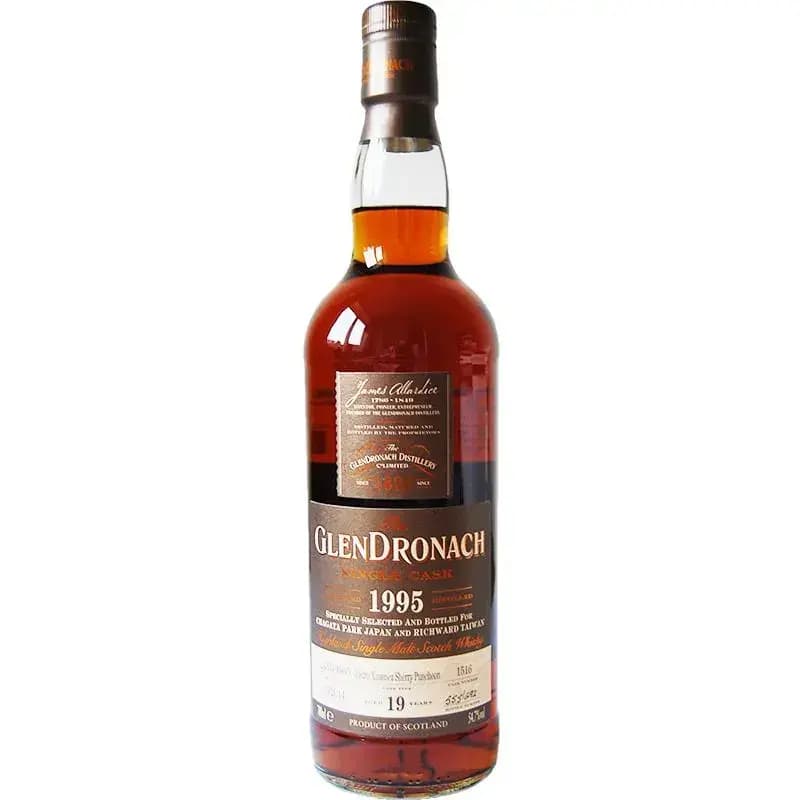 Glendronach 19 Years Old 1995 Single Cask Nr.1516