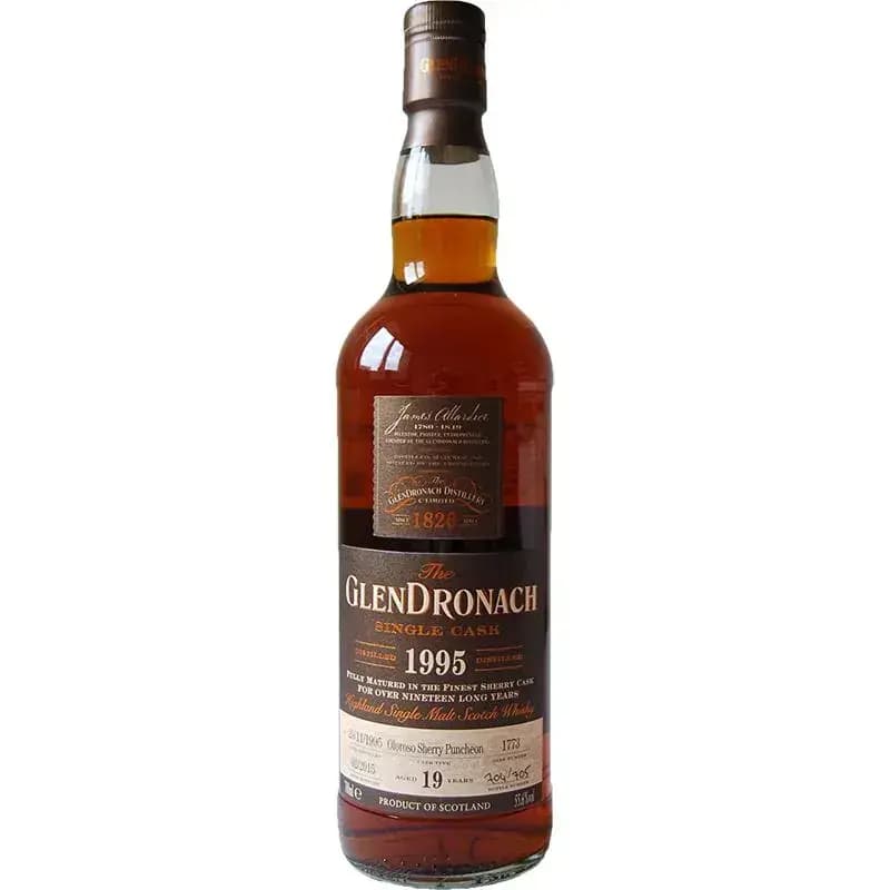 Glendronach 19 Years Old 1995 Single Cask Nr.1773