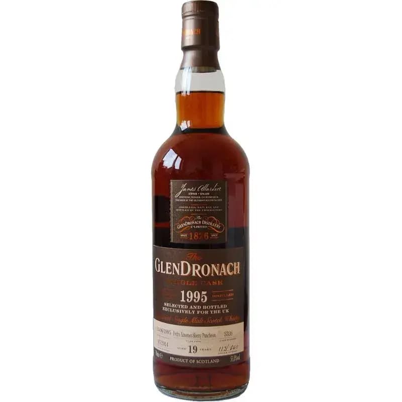 Glendronach 19 Years Old 1995 Single Cask Nr.3326