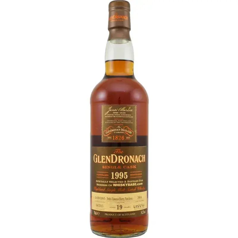 Glendronach 19 Years Old 1995 Single Cask Nr.3804