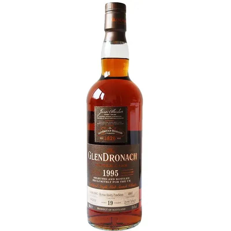 Glendronach 19 Years Old 1995 Single Cask Nr.4887