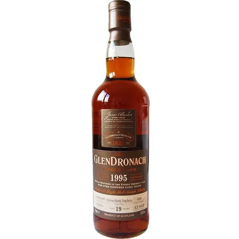 Glendronach 19 Years Old 1995 Single Cask Nr.4889
