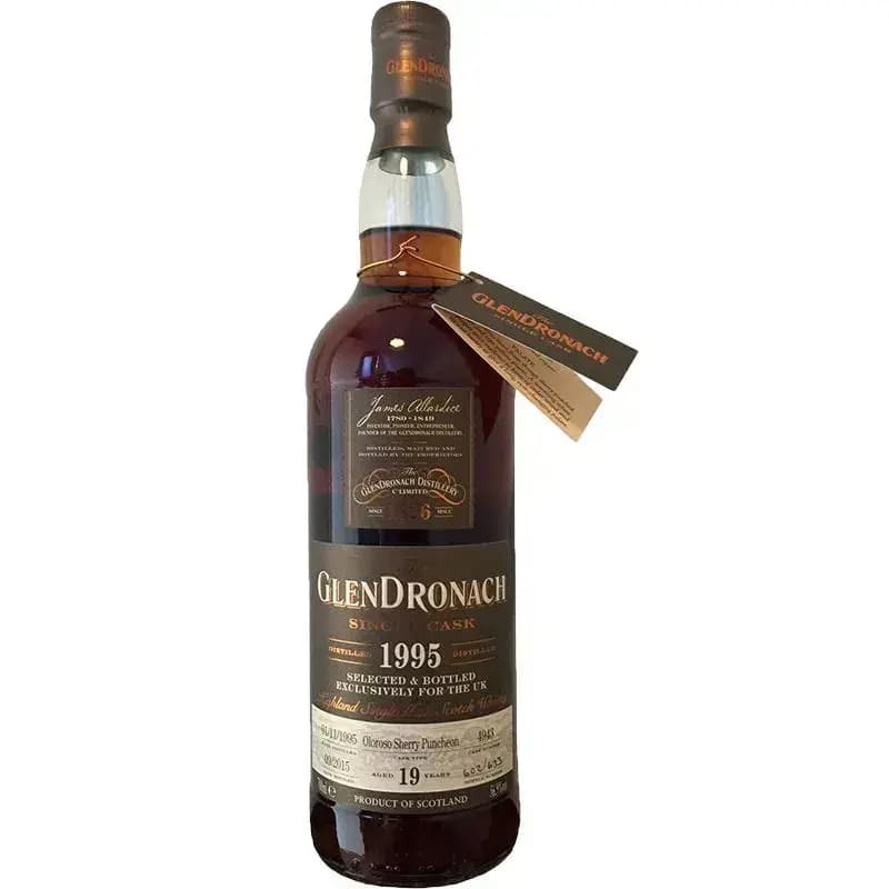 Glendronach 19 Years Old 1995 Single Cask Nr.4943