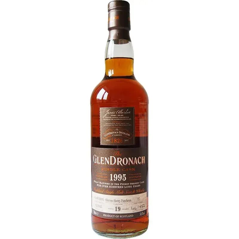 Glendronach 19 Years Old 1995 Single Cask Nr.77