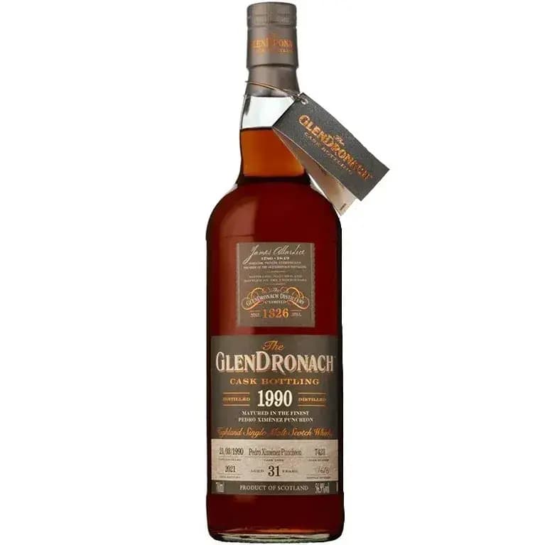 Glendronach 1990 Cask Bottling - Batch 19 Cask Nr.7423