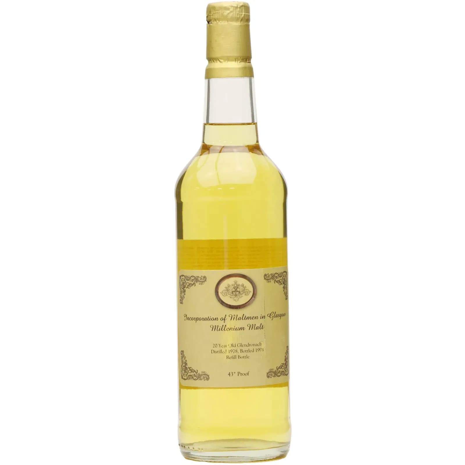 Glendronach 20 Years Old 1978 The Millennium Malt